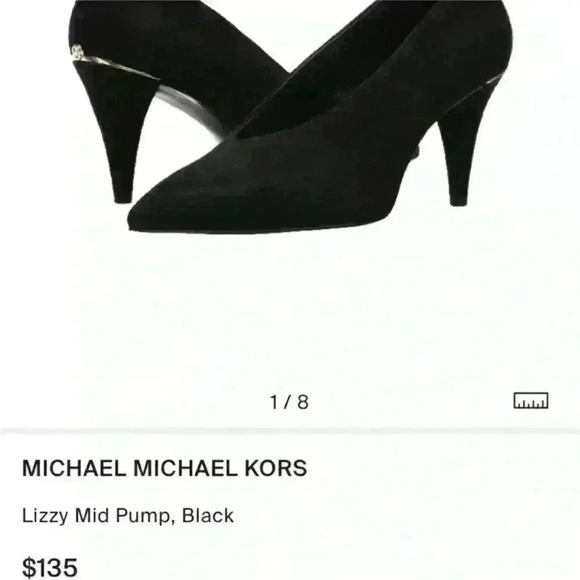 MICHAEL MICHAEL KORS
Lizzy Mid Pump, Black Suede - Picture 12 of 12